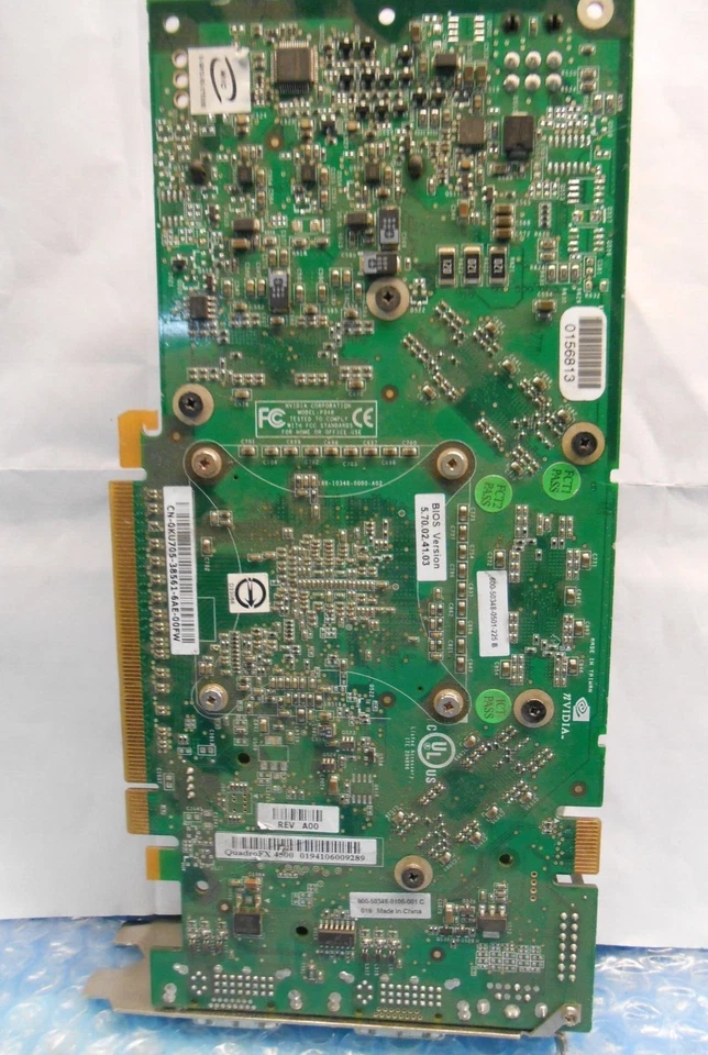 Dell Nvidia QuadroFX 4500 512 MB 2x DVI GDDR3 PCIe Video Graphics Card - Image 3 of 4