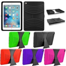 For Apple iPad Mini 1/2/3/4 Armor Hard Rubber Shockproof Stand Hard Cover Case