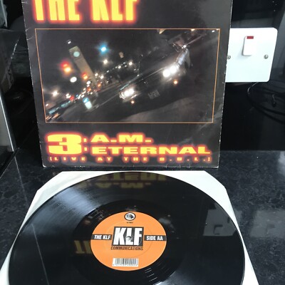 The KLF - 3 A.M. Eternal (Live At The S.S.L.) UK 1991 12'' Vinyl Single Record