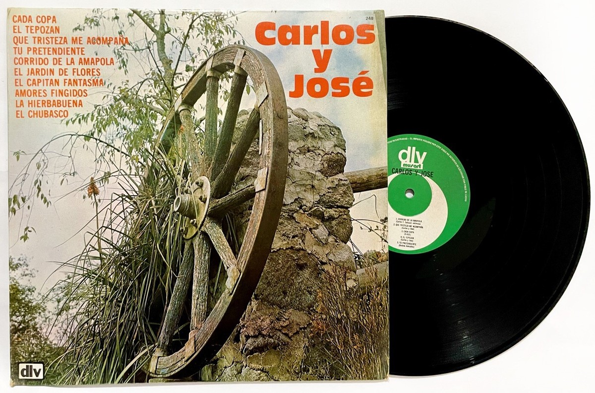 CARLOS Y JOSE El Chubasco LP Vinyl Album 1980 MEXICO DLV AMORES 