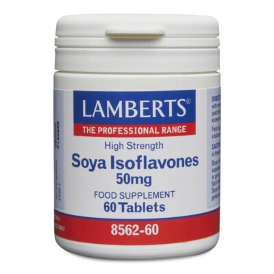 Lamberts Soya Isoflavones 50mg (60) BBE 02/2027