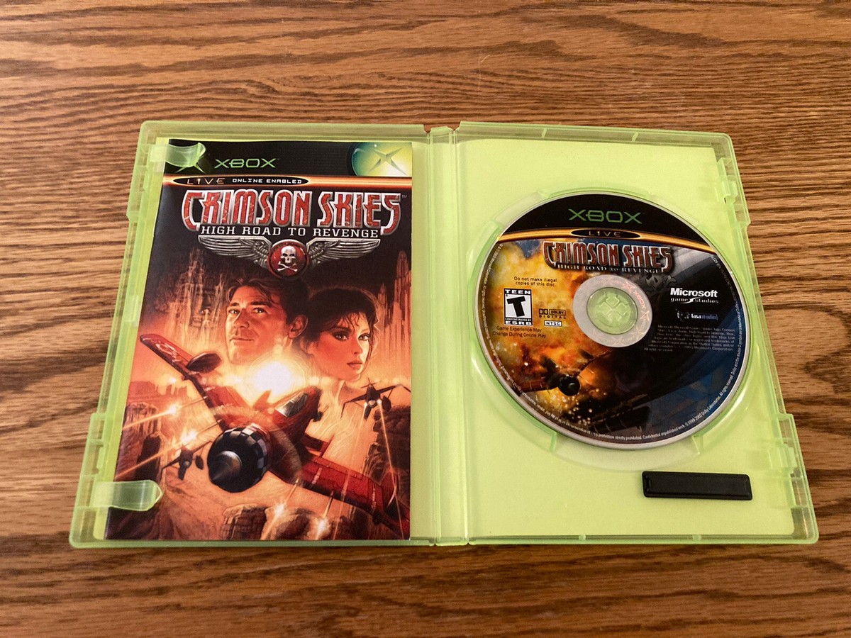 Crimson Skies Xbox Complete Tested Fast Shipping Works On