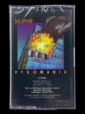 SEALED, Def Leppard   Pyromania, 1st Club Edition, audio cassette, US, 1983