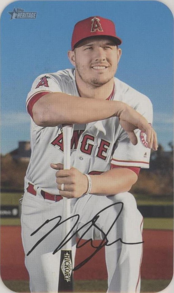 2020 Topps Heritage - Mike Trout #5 - 1 of 1