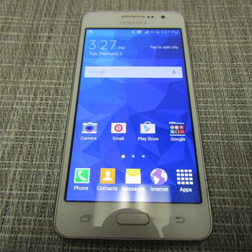 SAMSUNG GALAXY GRAND PRIME, 8GB (CRICKET) CLEAN ESN, WORKS, PLEASE READ!! 59825 - Picture 1 of 3