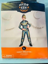 NEW Hyde EEK Boutique Kids Robot Skeleton Halloween Costume Size: Large