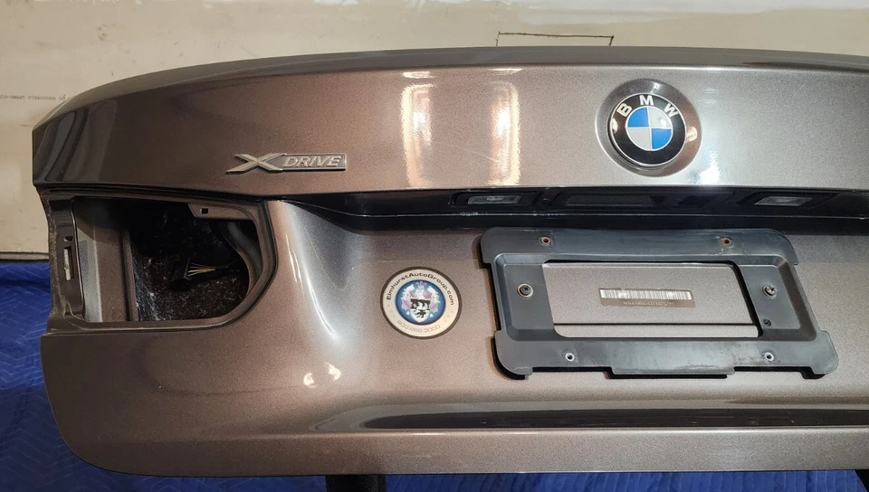 12-18 OEM BMW F30 F80 Sedán Tapa Trasera Maletero Panel Cubierta Conjunto Habana Foto 3 de 4