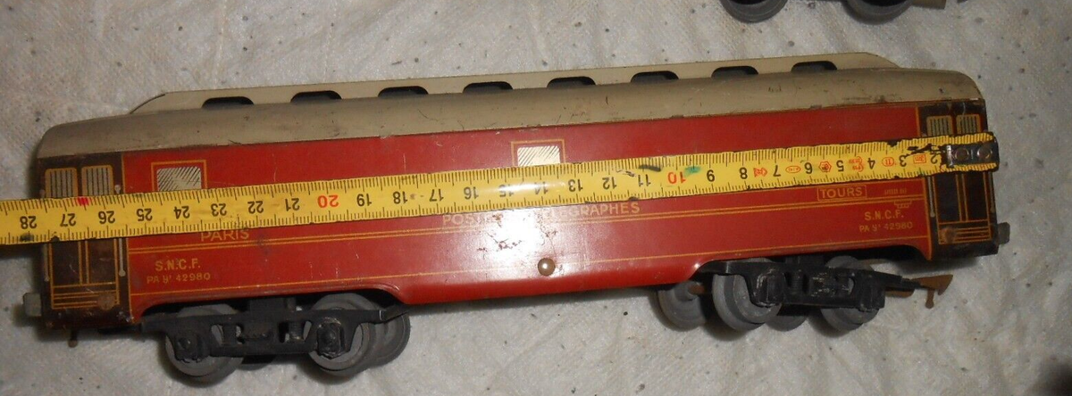 JEP O 5945 Lt, Locomotive Vapeur Electrique + Tender Type 120 Sncf Moteur S59 Bv EUR 165,00 - FR