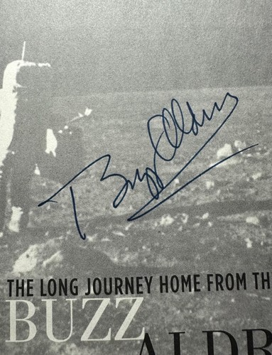 BUZZ ALDRIN APOLLO 11 2nd MAN MOON AUTOGRAPHED SIGNED H/C BOOK D/J SCCS VERIFIED - Picture 3 of 3