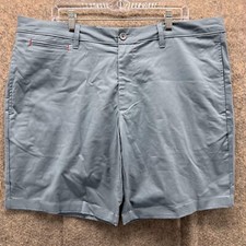 UNTUCKit Shorts Men 40 Blue Chino Canvas St Vincent '9 Stretch Casual Outdoors