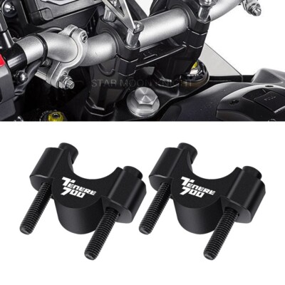 Handlebar Risers For Yamaha Tenere 700 XT700Z T7 2019- Riser Clamp Adapter