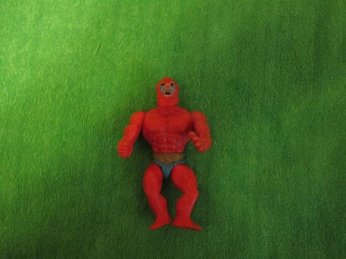 Vtg 1981 He-man Motu Masters of the Universe Beastman Action Figure Soft Head