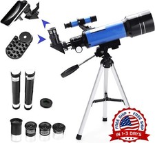 Telescopio para ni os y principiantes en astronom a telescopio refractor US NEW