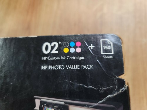 HP 02, Multicolor Original Ink Cartridges & 150-Sheet Photo Paper Value Pack - Picture 7 of 10