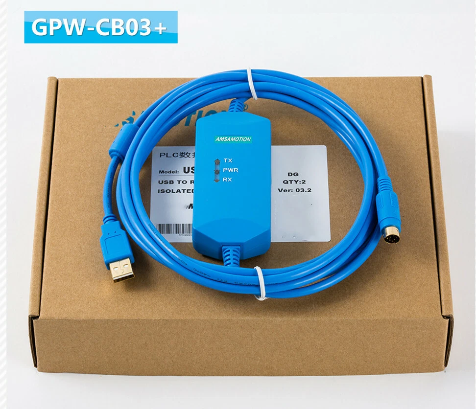 GPW-CB03+ Suitable GP/Proface Programming Cable Download GPW-CB03.