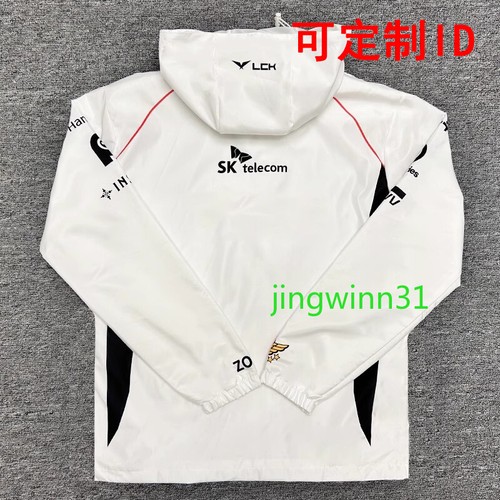 HOT 2024 LCK Team T1 Uniform Jersey S14 Faker Coat LOL World Championship Jacket - Picture 22 of 22