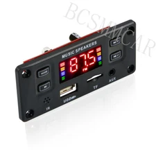 Bluetooth 5.0 Decoder Board Module Handsfree AUX MP3 Call Music Player FM Radio