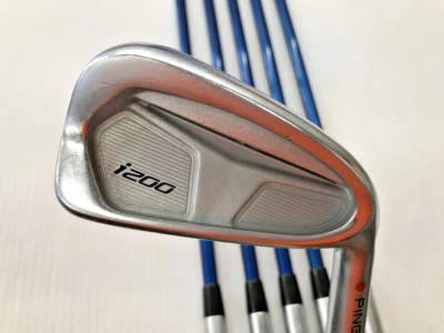 Ping i200 Iron Set 6 pcs 5-w Flex SR Shafts CFS J50 Code RED | eBay