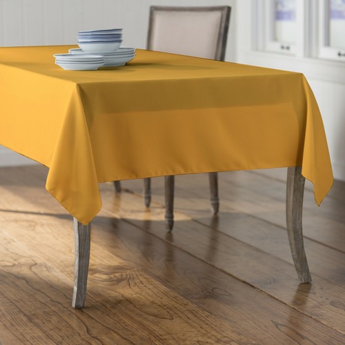 LA Linen Polyester Poplin Rectangular Tablecloth, 60 by 144-Inch. Made in USA - Picture 21 of 72
