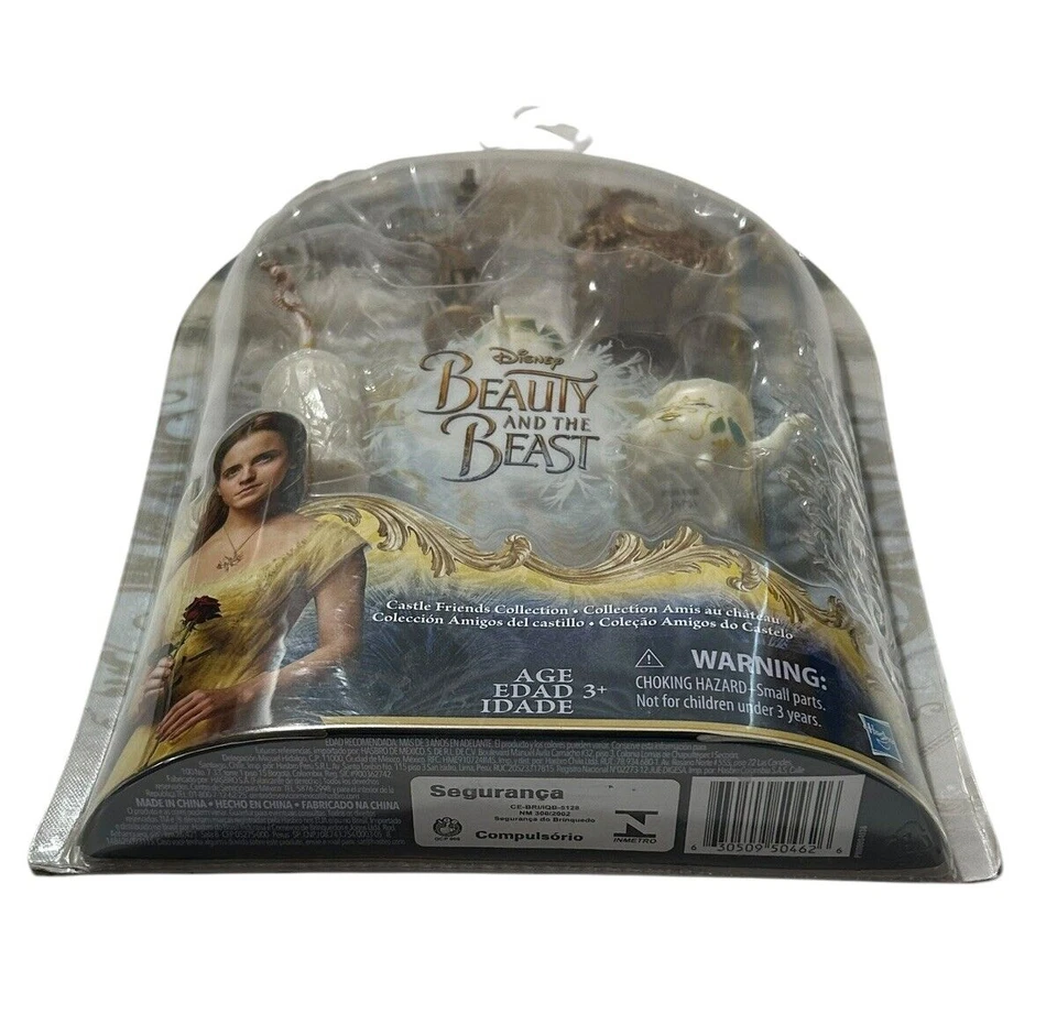 La Bella y la Bestia Disney Castillo Amigos Colección Totalmente Nuevo Foto 3 de 4