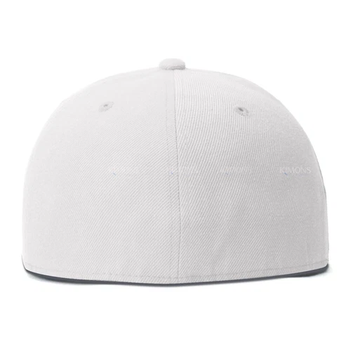Premium Solid Fitted Baseball Cap Hat Blank Plain Flat Bill 9-Sizes Trucker 2026