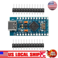 USB Type-C ATMEGA32U4 5V 16MHz Board For Arduino Replace Pro Mini Module US
