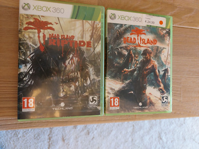 Dead Island + Dead Island Riptide (Microsoft Xbox 360) Spiel i. OVP Top! 2 DVDs