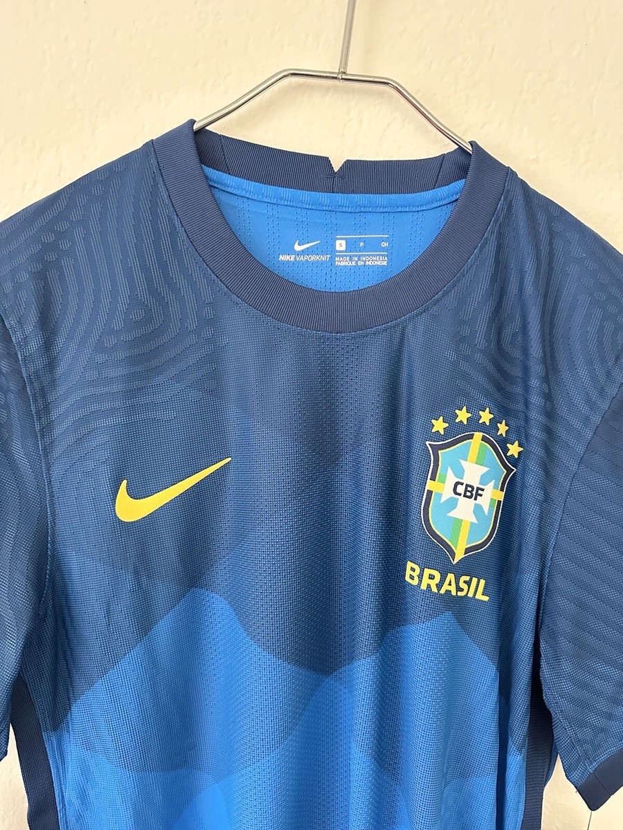 BNWT Nike Brazil Authentic Vaporknit Away Jersey 2020/2021 Size