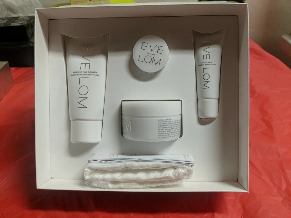 EVE LOM COLECCIÓN DIARIA LIMPIADOR, MASCARILLA, MEZCLA DE BESOS EN CAJA ~ BIN351 Foto 2 de 3