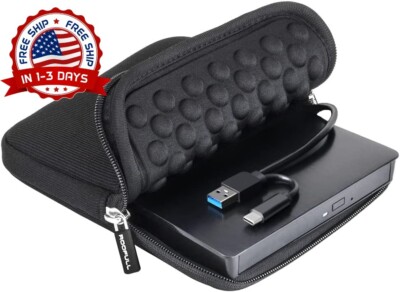 Lector De CD DVD Optica Externo USB 3.0 Con Cable Para Windows Y Mac Externa NEW