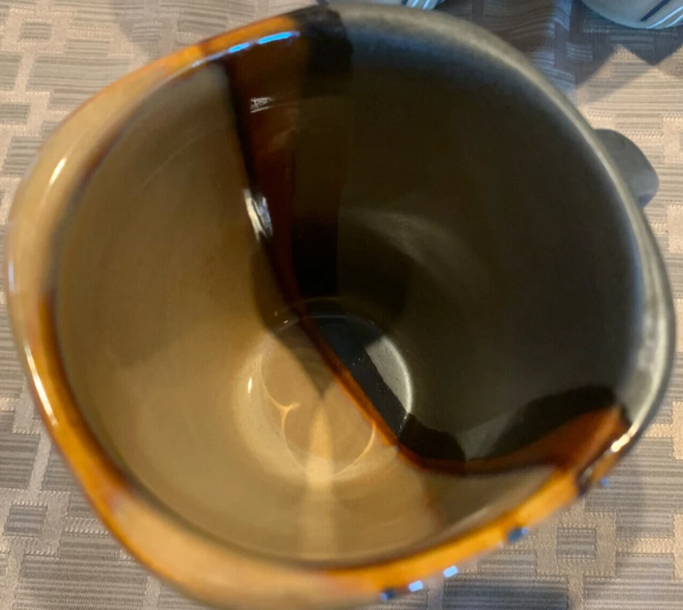 Juego de 4 tazas de café Better Homes and Gardens marrón, tostado, blanco y rojo de 14 oz Foto 3 de 4