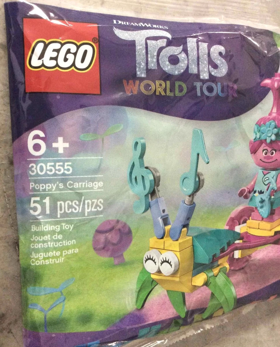 LEGO Trolls World Tour 30555 Poppy s Carriage