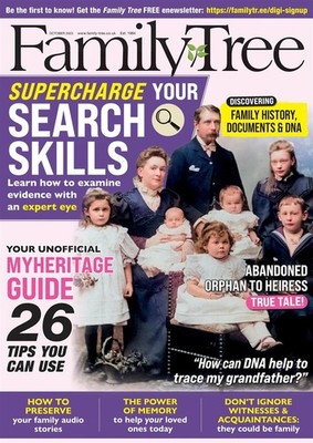 FAMILY TREE MAGAZINE OCTOBER 2023 UK EDITION | FAMILY HISTORY, DOCUMENTS & DNA