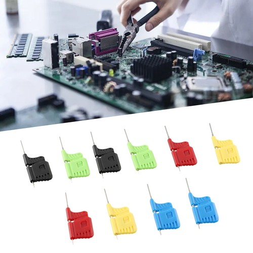 10pcs Gratuit Double Crochet Test Clip Puce Brûlure Logique Analyseur Pince - Afbeelding 11 van 24