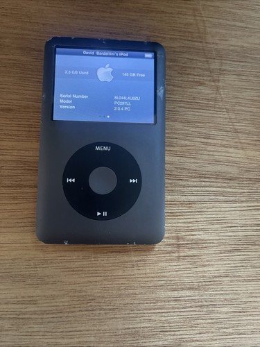 Apple iPod Classic 6th Generation 160GB Black Model A1238 Tested Works Complete - Picture 17 of 17
