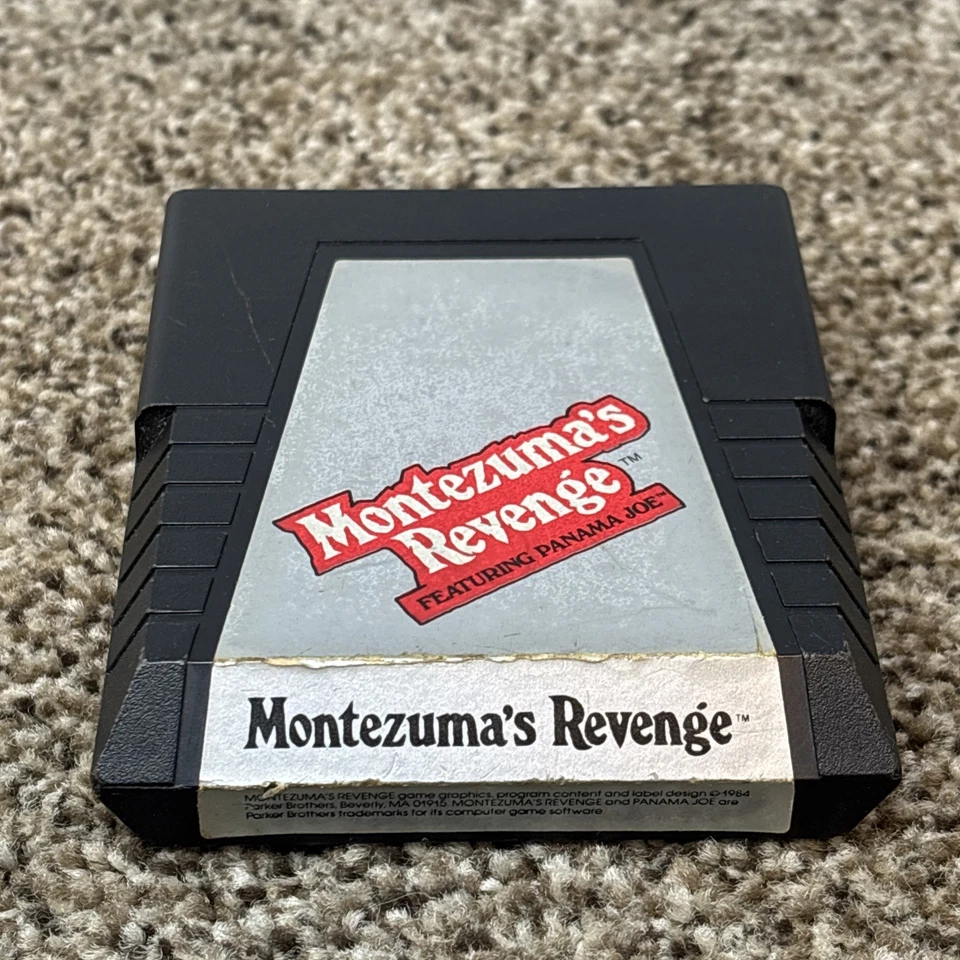 Montezuma's Revenge Featuring Panama Joe - Atari 2600- Authentic Tested & Works - Image 2 of 4
