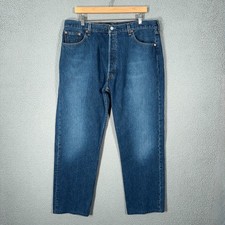 Vintage Levis 501 Made in USA Jeans 40 Mens 38x30 Stonewash Y2K Factory 511 2002