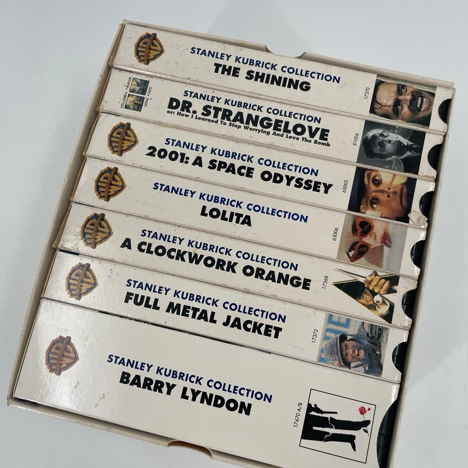 Stanley Kubrick VHS Movie Collection Box Set - 2001 - The Shining, Lolita, etc - Image 4 of 4