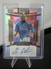 2023-24 Panini Select FIFA Shaun Goater Auto Prizm Manchester City Legend 🔥