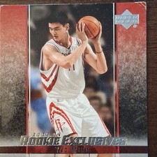 Upper Deck Yao Ming #58 Rookie Exclusives Houston Rockets 2003-04 NBA Card