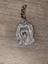 Dog Rawcliffe Pewter 1983 Keychain Charm