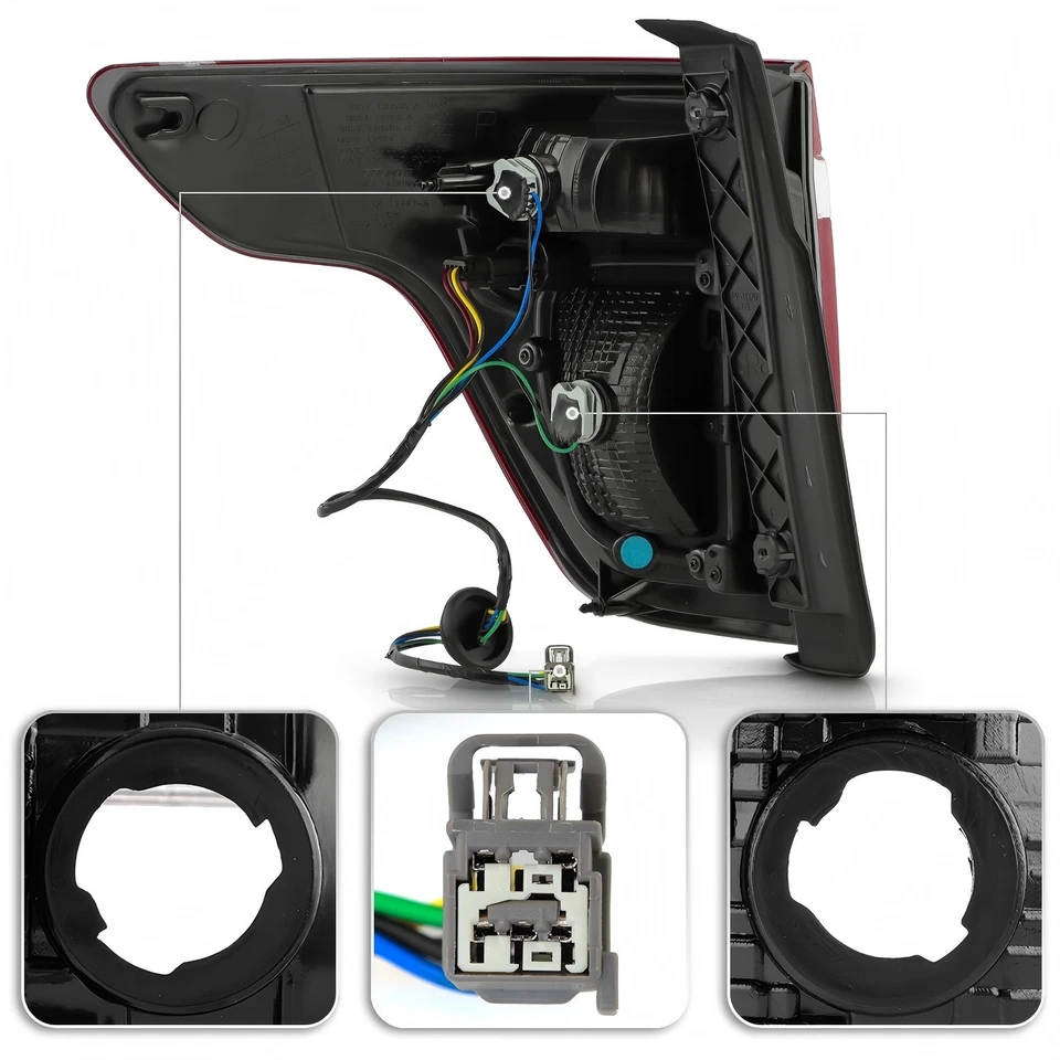 LED Tail Light For 2013-2015 Ford Explorer Sport Package w/Bulbs Passenger Side Foto 4 de 4