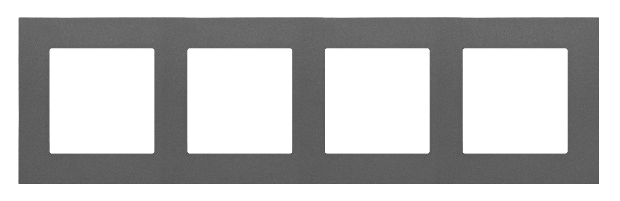 55 GRAPHITE MATTE FRAMES 4X LINE 55 TR4/116