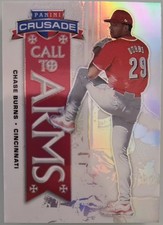 2025 Panini Crusade Call To Arms Prizm Chase Burns  #17