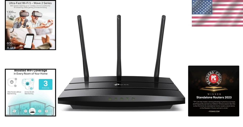 High Speed AC1900 MU-MIMO WiFi Router - Image 2 of 4