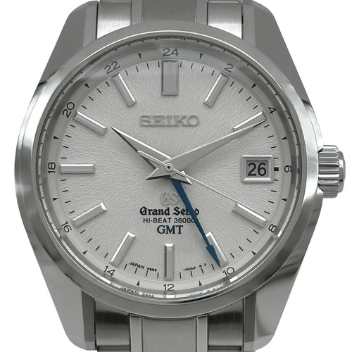 Grand Seiko Mechanical Hi-Beat 36000 GMT SBGJ001 (9S86-00A0) Silver #207