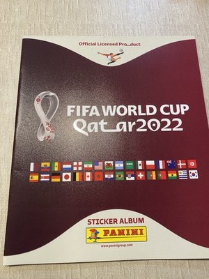 FIFA World Cup 2022 Qatar Leeralbum mit 2 Sticker