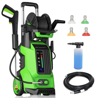 #ad Electric Pressure Washer 5000PSI 3.5GPM with Touch Screen amp; 5 Nozzles Portab... $279.29