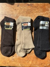 NOS Lot Of Vintage Kmart Men's Socks Acrylic Blend Shoe Size 6-12.5