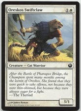 Oreskos Swiftclaw 20 Common Journey Into Nyx NM MTG